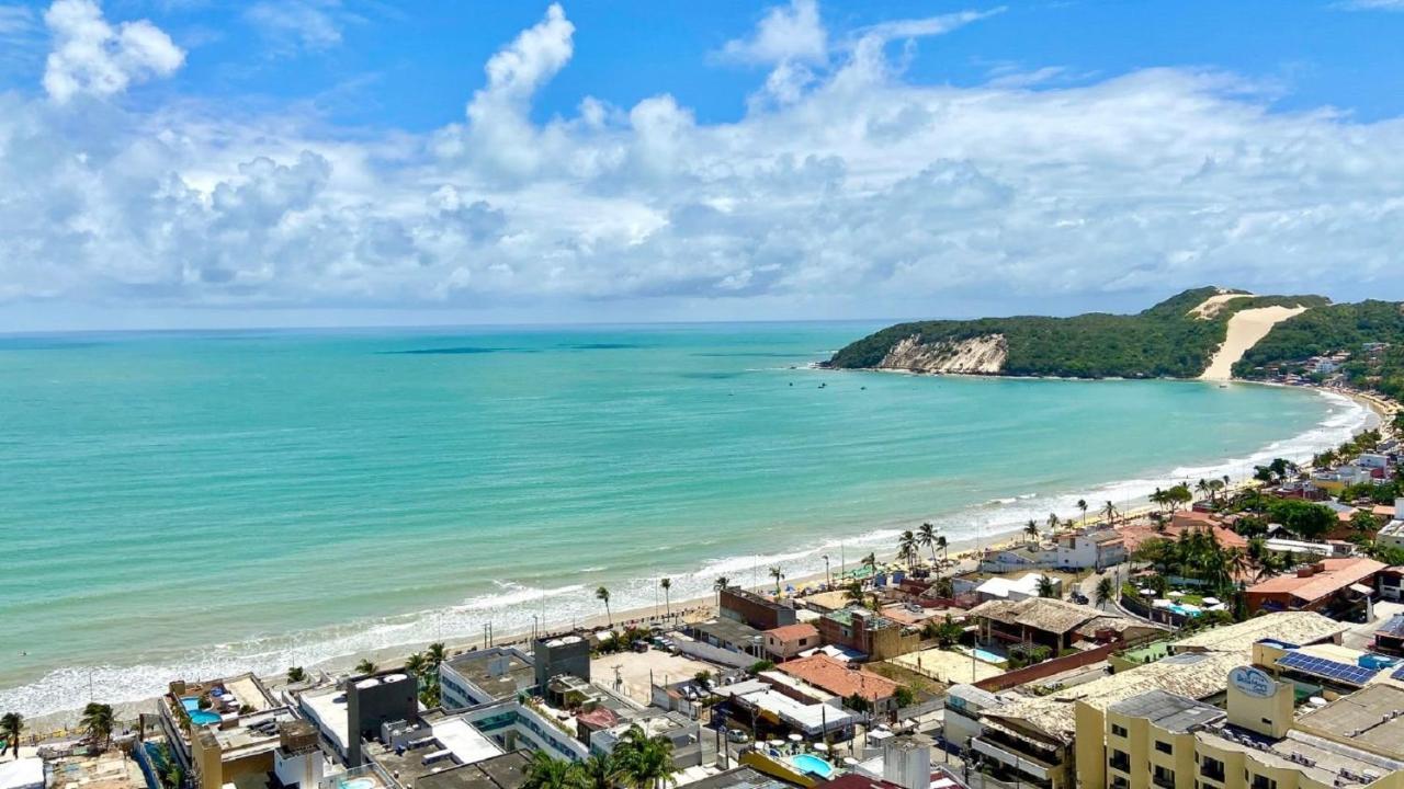 Natal Plaza 1608 Praia - Nbi - Praia Ponta Negra - Vista X Mar 아파트 외부 사진