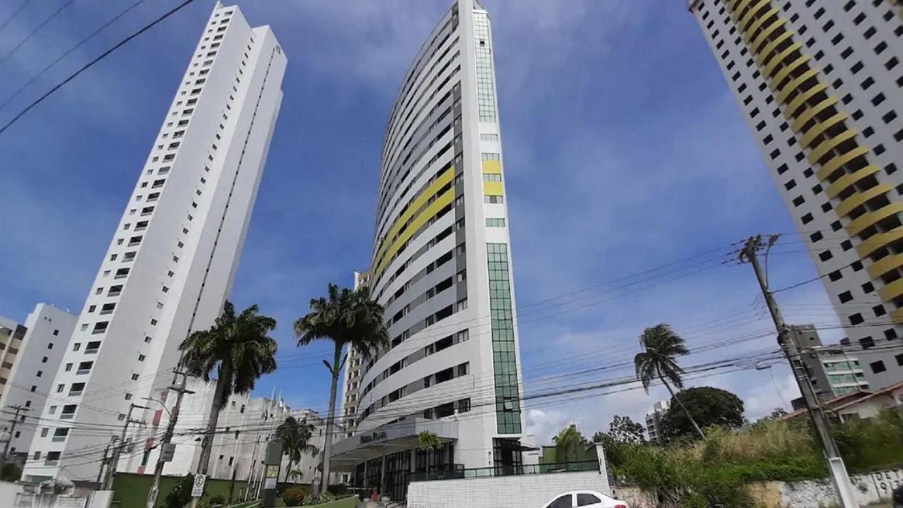 Natal Plaza 1608 Praia - Nbi - Praia Ponta Negra - Vista X Mar 아파트 외부 사진